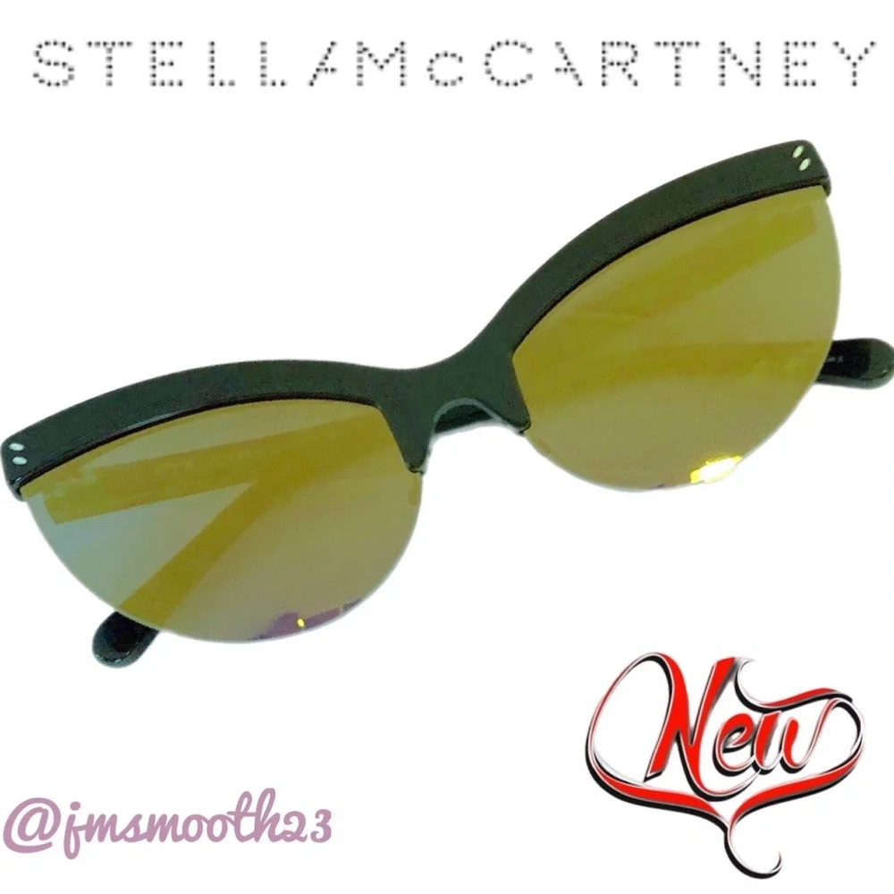 🆕 Stella McCartney Green & Gold Core Sunglasses (810)